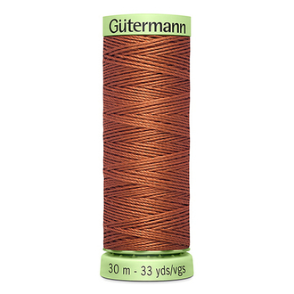Нить Top Stitch 30/30 м для декоративной отстрочки, Gutermann, 847 медно-коричневый