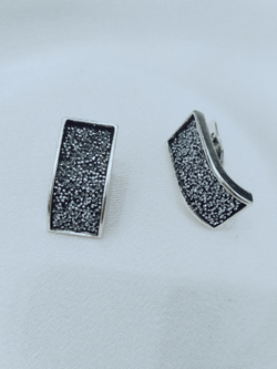 "Сан-Луис" серьги в серебряном покрытии из коллекции "Мексика" от Jenavi с английским замком