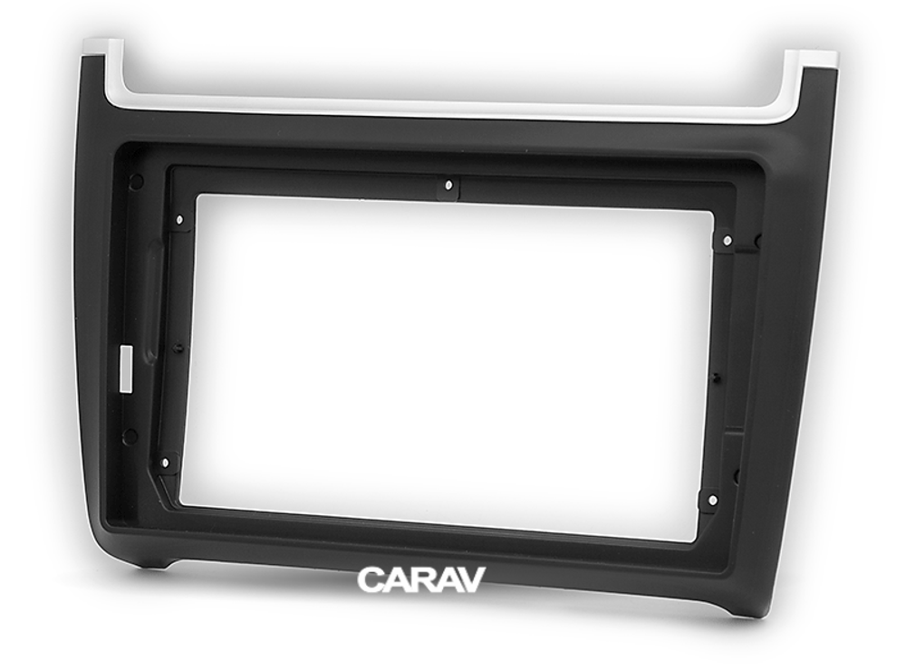 VW Polo 2009+, 9", Черный (Carav 22-538)