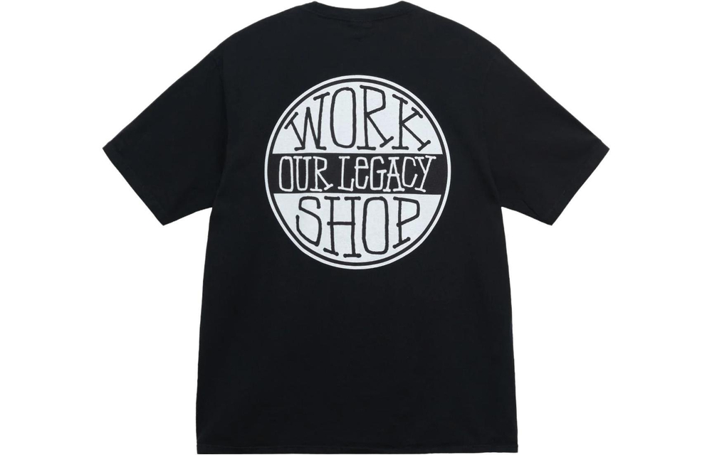 Футболки Stussy x OUR LEGACY SS23 DOT PIGMENT DYED TEE Logo T, 3903834