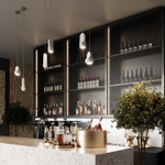 Подвесной светодиодный светильник Odeon Light PIETRA 7010/1C