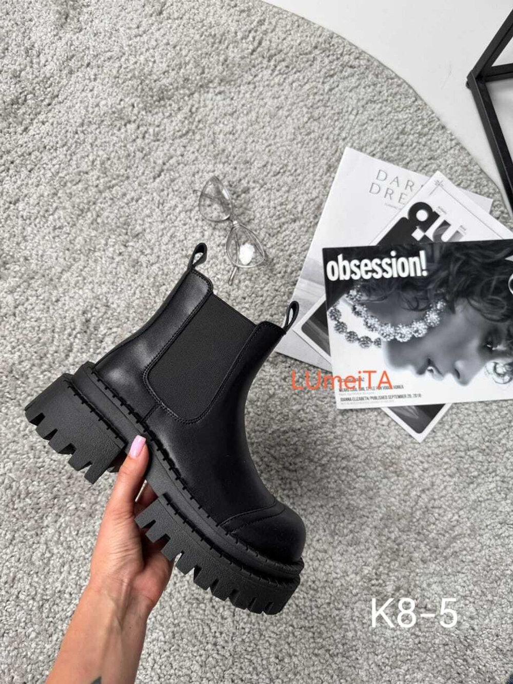 Ботинки нат. кожа по 6 пар (36-40)р./ 8-5