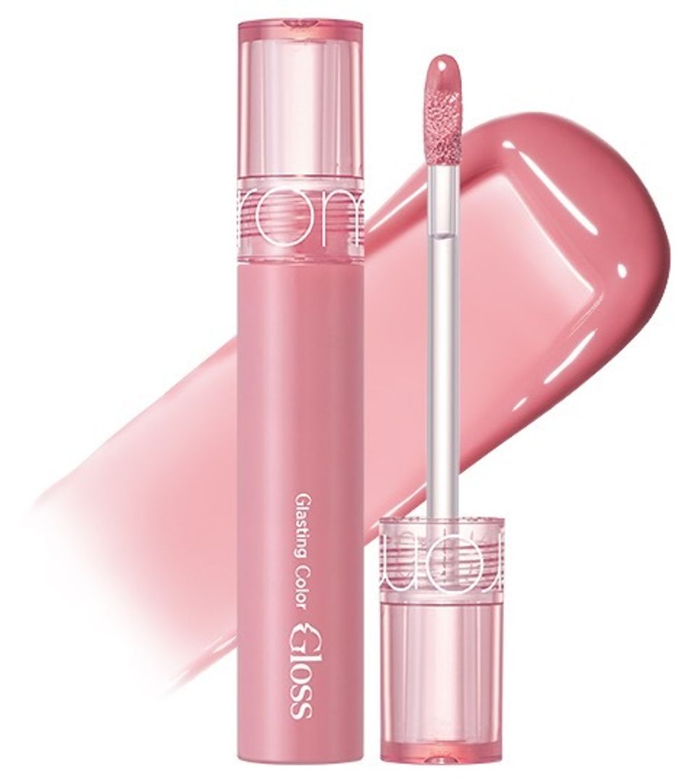 Стойкий блеск для эффекта стеклянных губ rom&nd Glasting Color Gloss - 01 Peony Ballet