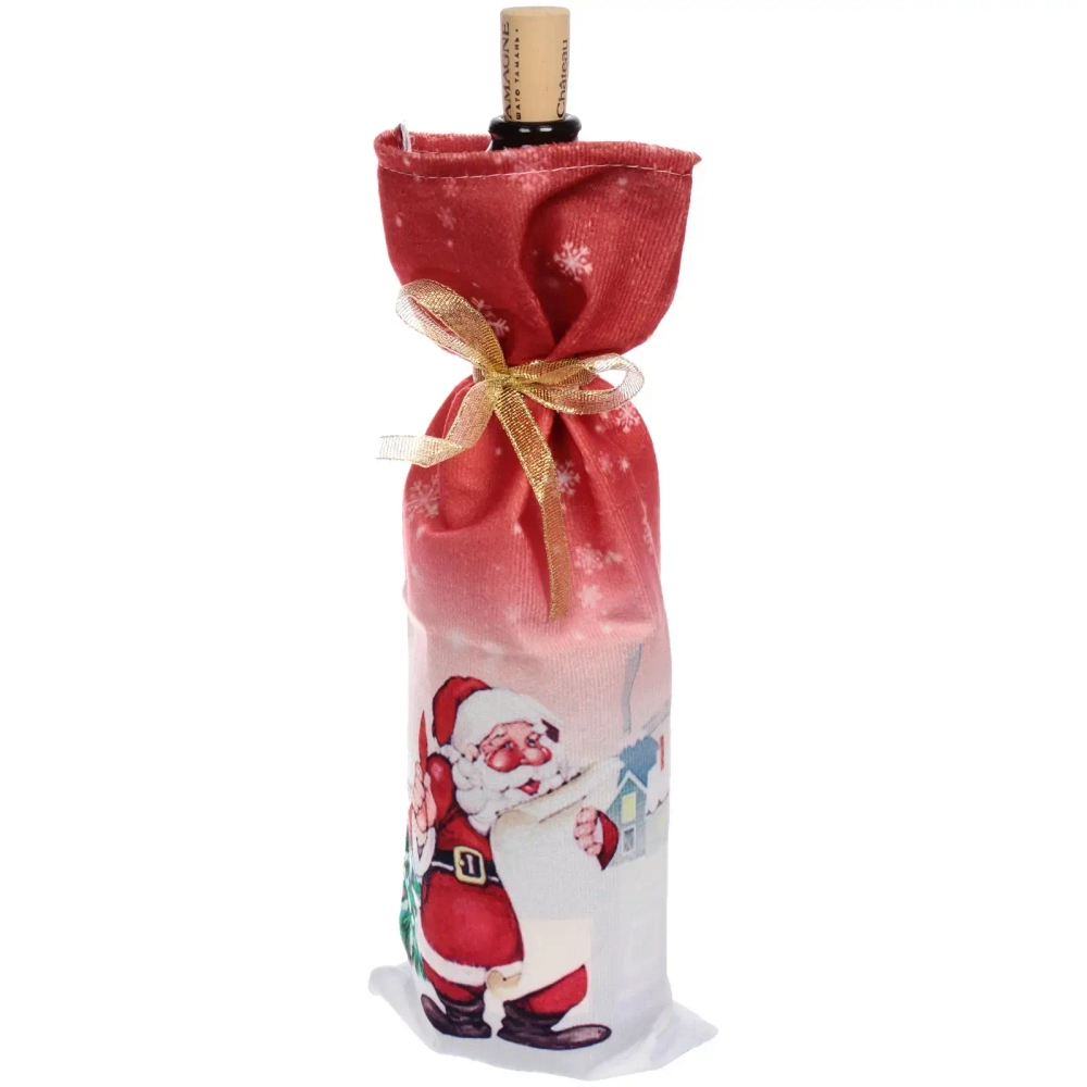 Украшение на бутылку «Волшебная зима» 13*35 см