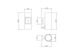 Архитектурный светильник Maytoni Rando O419WL-02GR