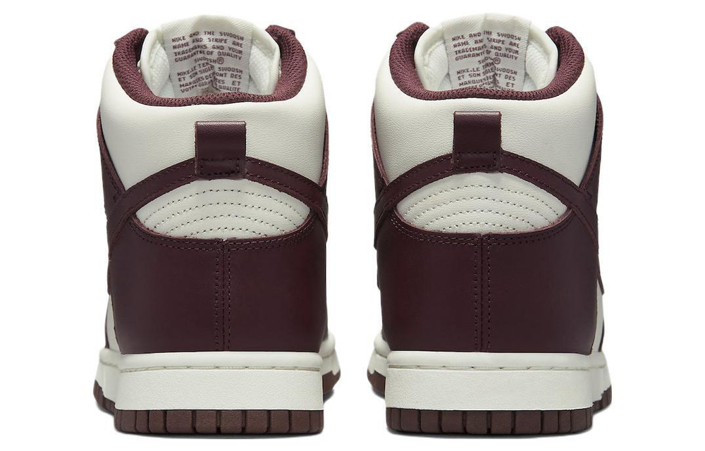 Кроссовки Nike Dunk Burgundy Crush (Женская размерная сетка)