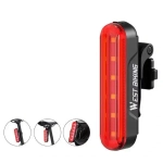 Фонарь велосипедный, задний West Biking YP0701363 (аккум. 450 mAh,USB)