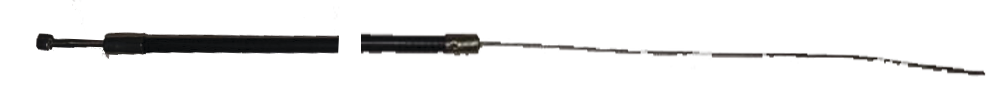 Трос газа мотоблока (178/156.5-см, гибкий трос, концевик: -) [AEZ]