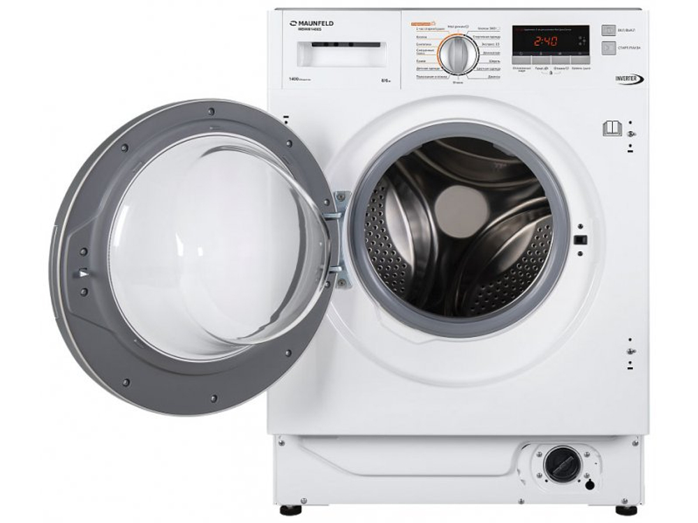 Встраиваемая стиральная машина с сушкой Maunfeld MBWM1486S