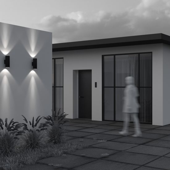 Уличный настенный светильник Outdoor O514WL-L30B3K