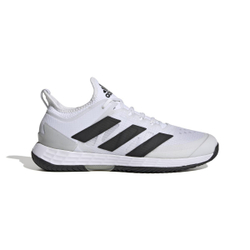 Мужские кроссовки теннисные Adidas Adizero Ubersonic 4 M - cloud wihite/core black/silver metalic/grey