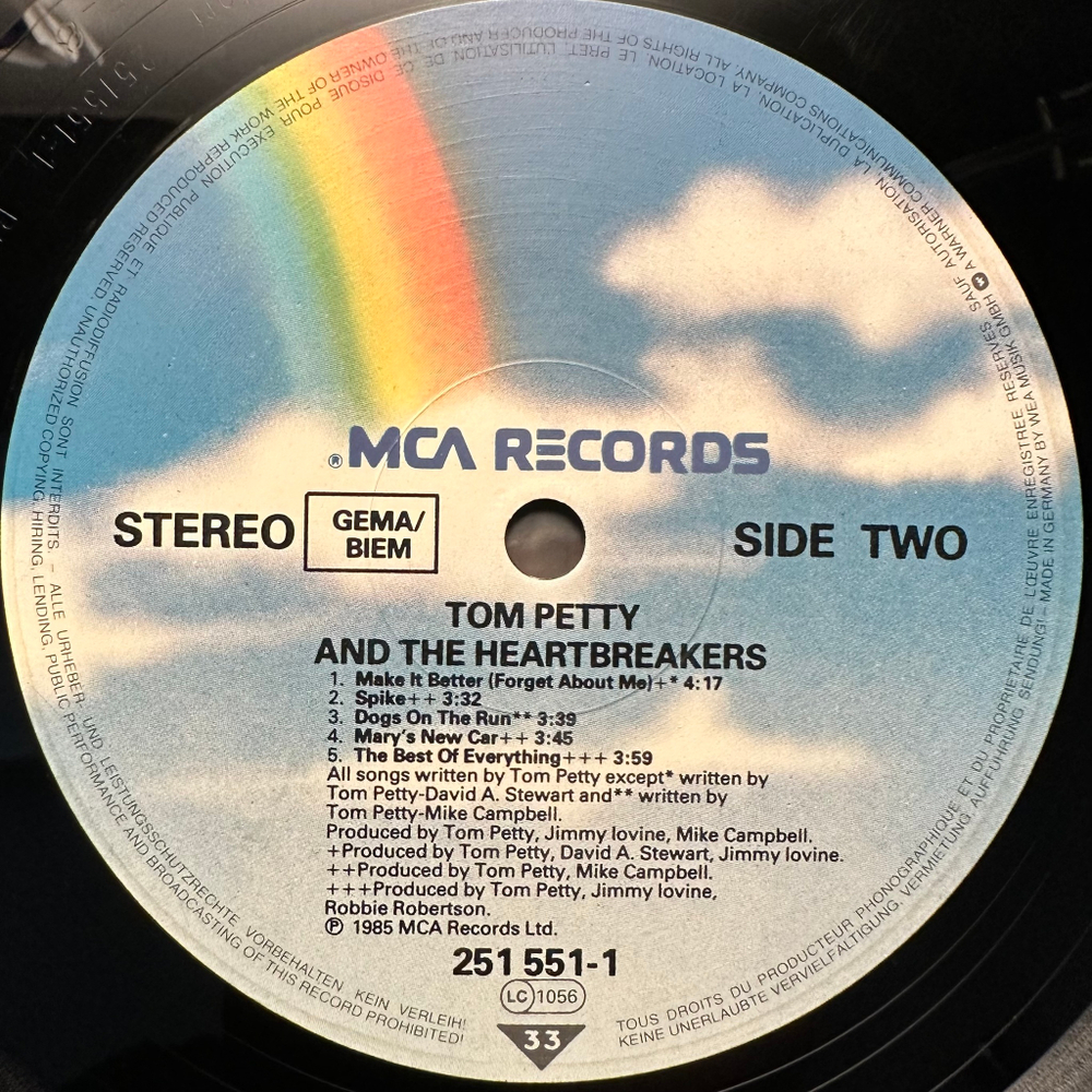 Tom Petty And The Heartbreakers - Southern Accents (Европа 1985г.)