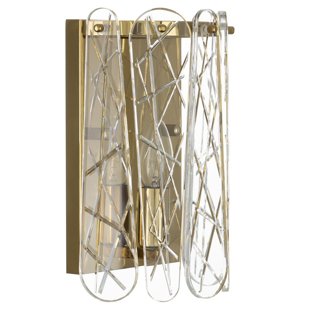 Citilux TALLA CL318412 Бра хрустальное Золото