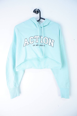 Толстовка GeeJay укороченная, визуально на 10/12 лет