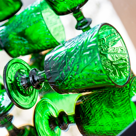 Набор бокалов 6шт 310мл Объект мечты Светский прием Петаль изумруд OM-21091710