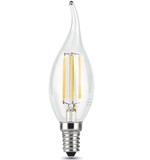 Светодиодная лампа Gauss LED Filament Candle Tailed OPAL E14 5W 4100К