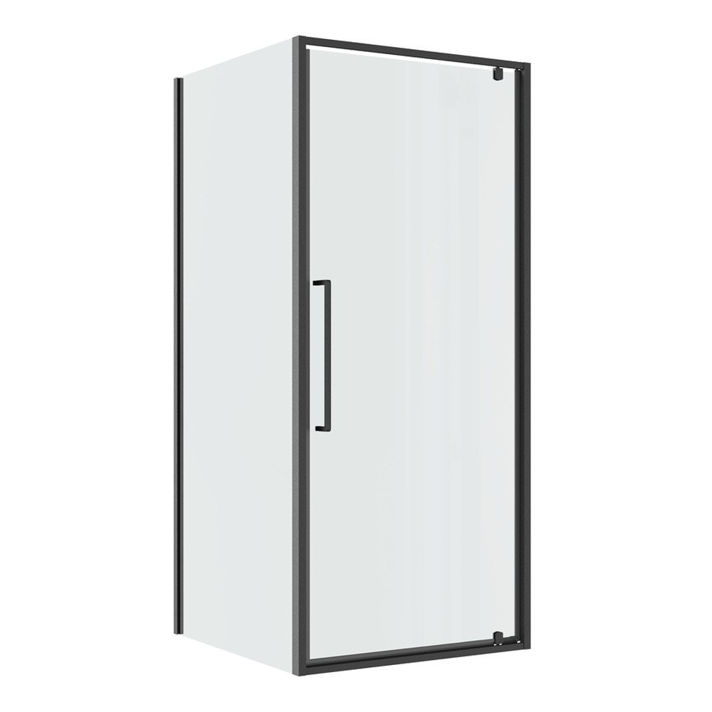 Душевое ограждение Niagara Nova NG-35-9AGR-A80GR-34 (90х80х195) прямоугольник,распашная,графит,стекло прозрачное,2 места