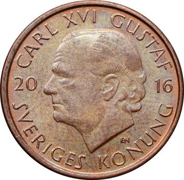 2 кроны 2016 Швеция