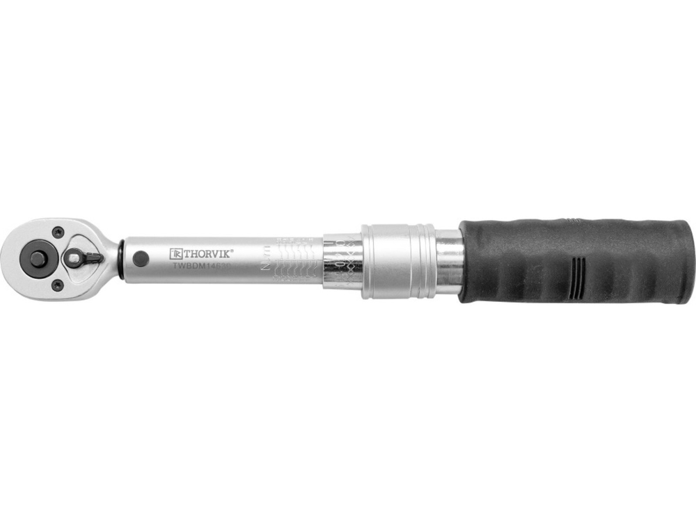 Ключ динамометрический двусторонний 1/4"DR,11110 Нм Thorvik TWBDM14630