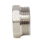 Футорка латунь никель Ду 25х15 (1"х1/2") НР/ВР VALFEX VF.581.N.100.012