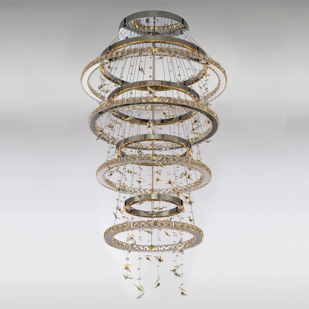 Каскадная люстра Citilux ETERA CL322090