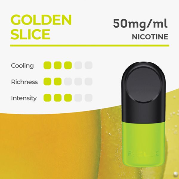 Купить Сменный картридж RelX Pro 1.9 ml - Golden Slice 5% (2шт)