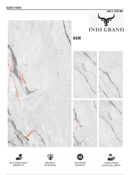 Керамогранит glossy №5, 60х120, 6436