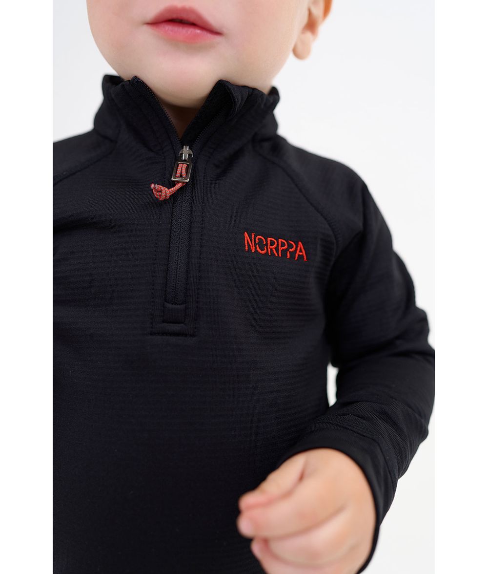 Костюм детский флисовый AYON NORPPA черный