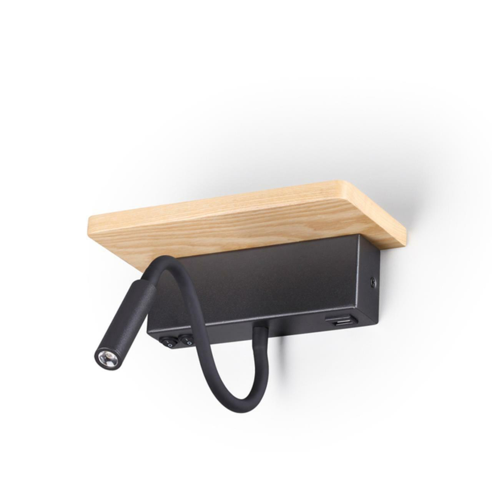 Настенный светодиодный светильник Odeon Light WOODY 3868/8WL