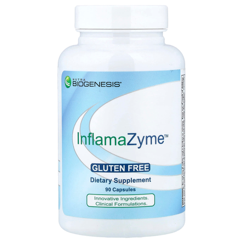 Nutra BioGenesis, InflamaZyme, 90 капсул