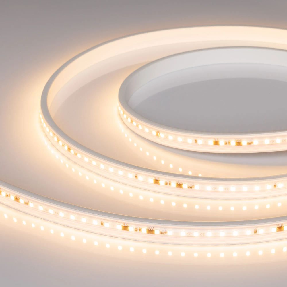 Светодиодная лента герметичная ARL-PV-A120-15mm 230V Warm2700 (15 W/m, IP65, 10m) (Arlight, -) 056694