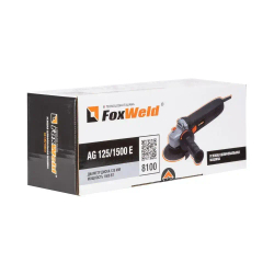 Угловая шлифовальная машина FoxWeld AG 125/1500E