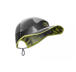 Pro Racing Cap Black White Print