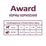 AWARD Консервы для взрослых собак, паштет из ягненка с яблоком, 200 г