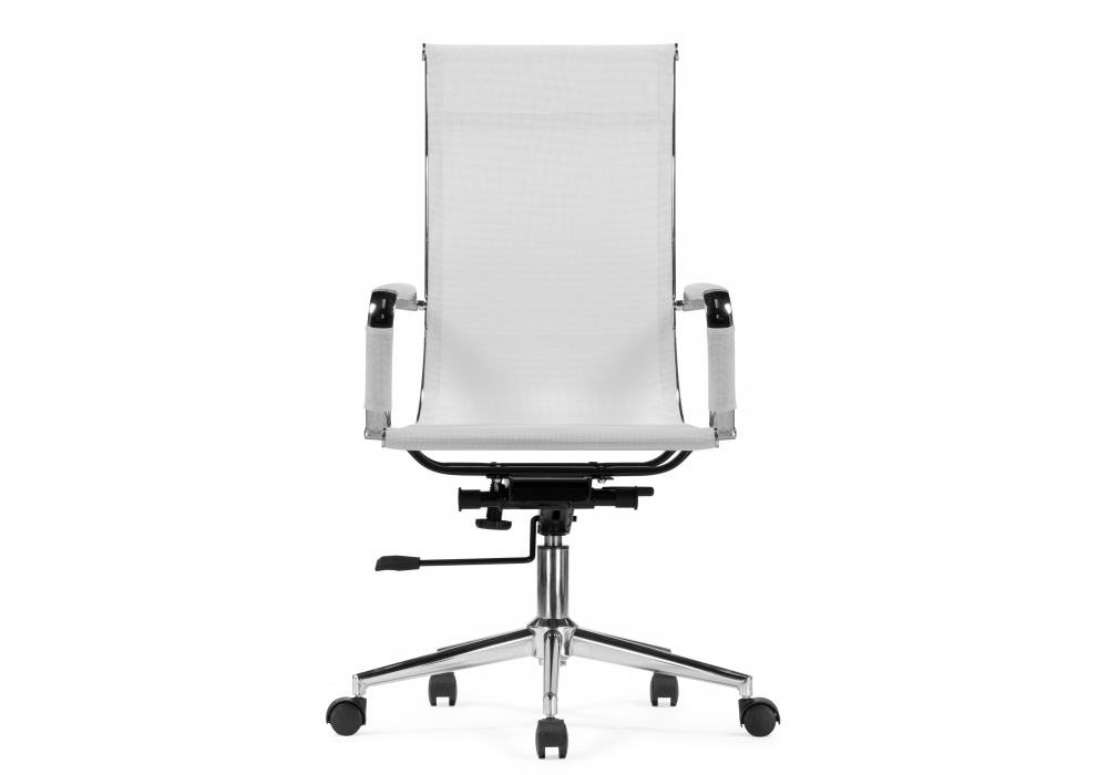 Офисное кресло Woodville Reus белая сетка, хром