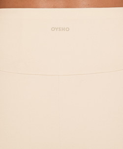 OYSHO Велосипедки Comfortlux с высокой посадкой длиной 10 см, овсяный