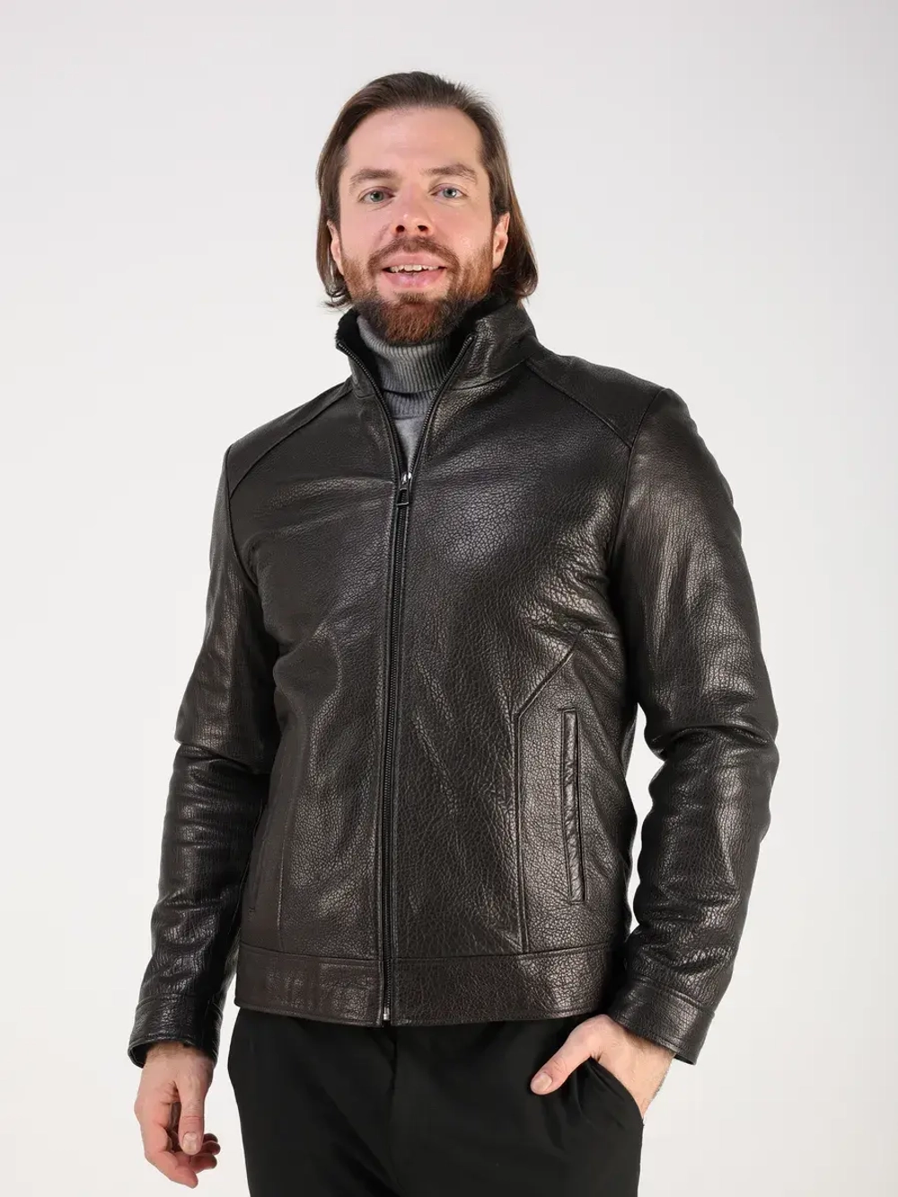 Дубленка натуральная куртка зимняя кожаная