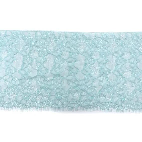 Кружево реснички ментол (19*140 см)