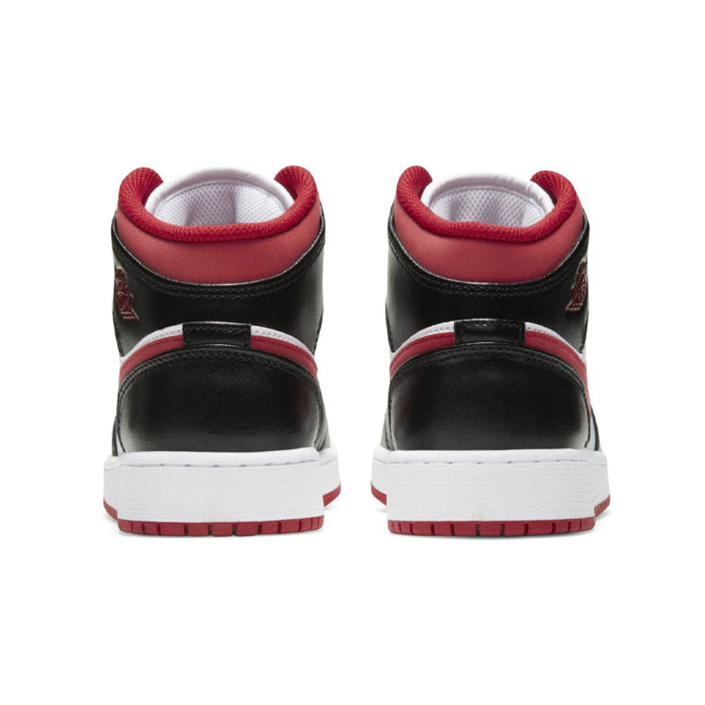 Кроссовки Air Jordan 1 Mid GS Metallic Red