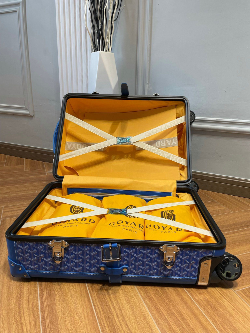 Goyard Bourget PM Trolley Case