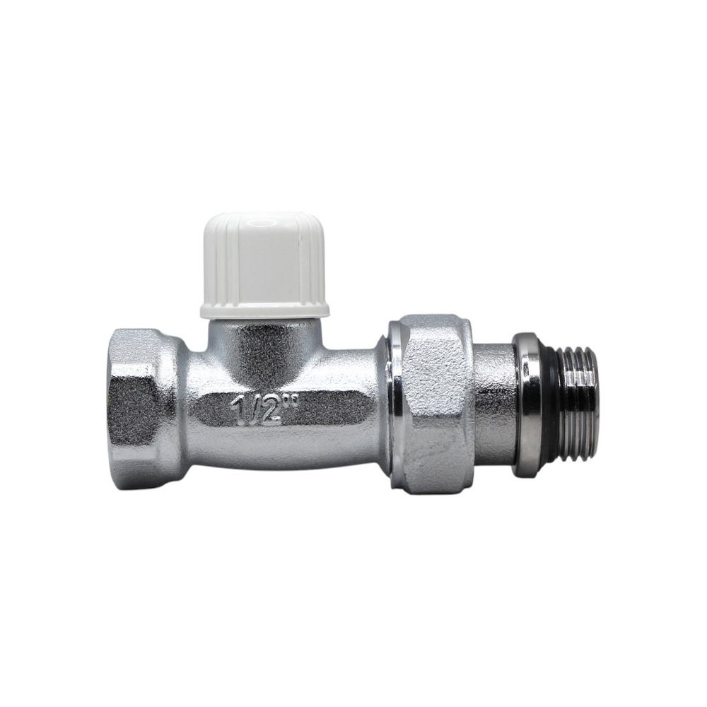 Вентиль запорный прямой FAR, 1/2", ВР, EPDM