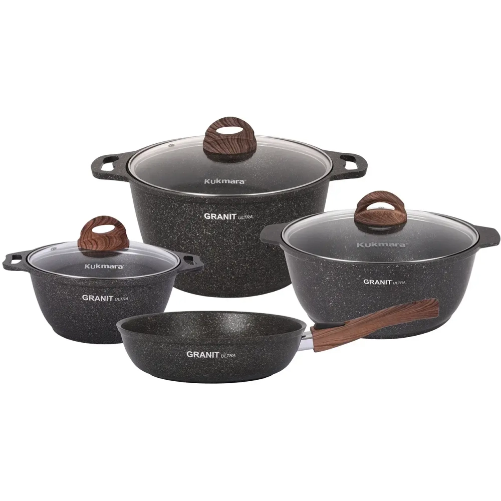 Подарочный набор кухонной посуды №19,АП линия «Granit Ultra»(original)