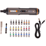 Отвертка аккумуляторная WORX WX 240 + набор бит (26 шт)