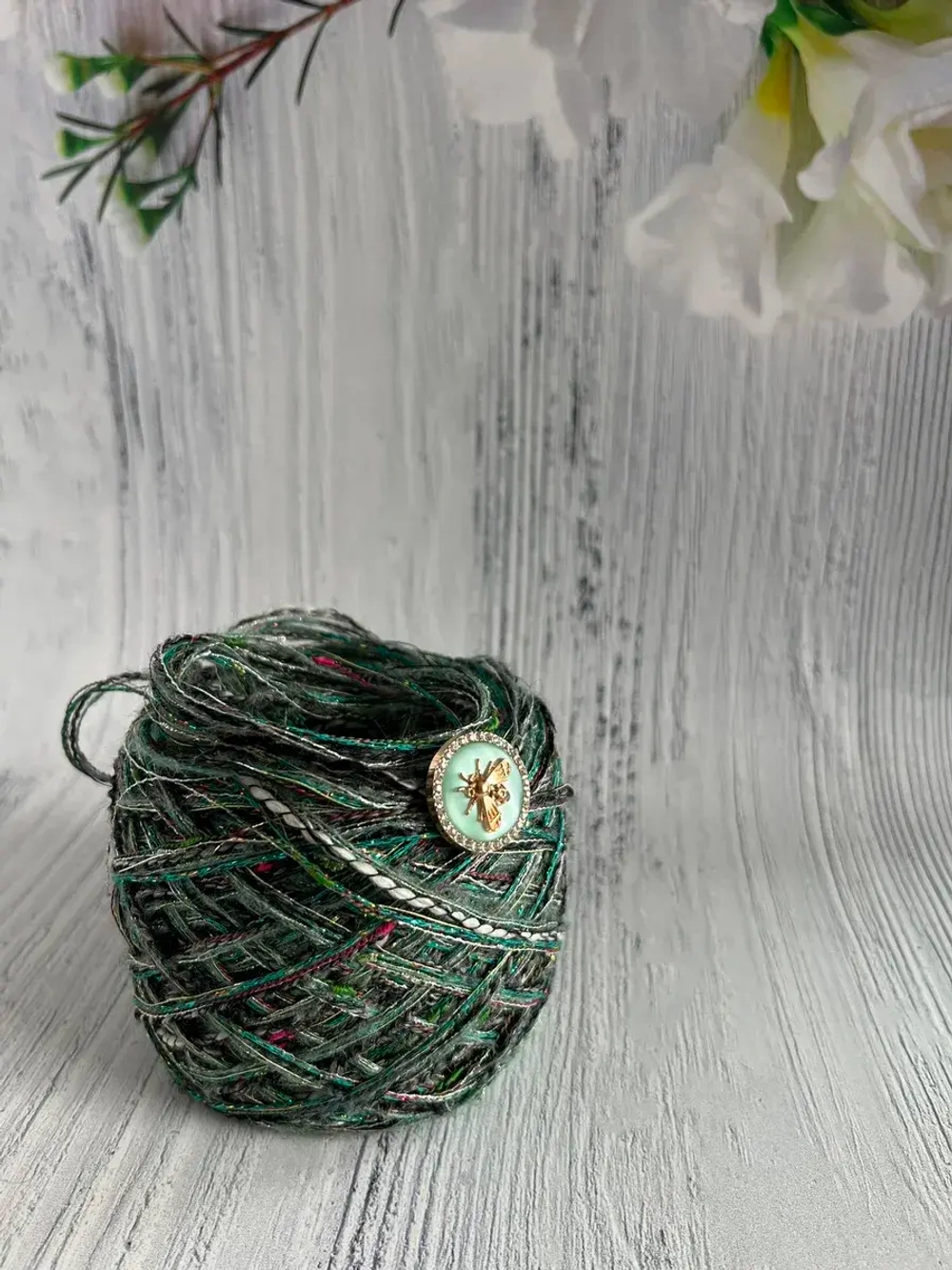 Декоративные металлические пуговицы Жуки-Пчела