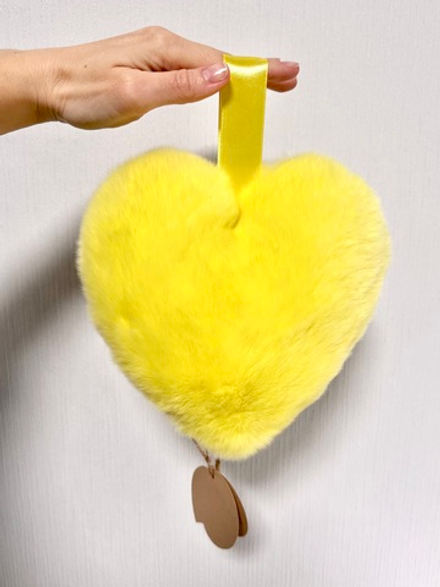 Сердце большое 18 см (желтое)