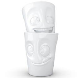 Набор кружек 2шт 350мл Tassen Joking & Tasty белый