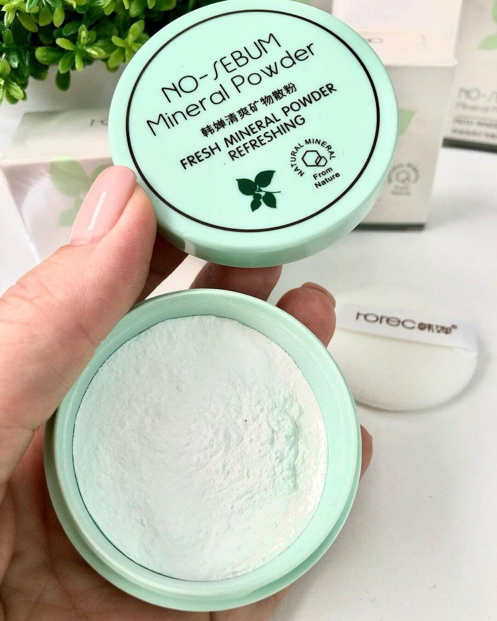 Минеральная матирующая пудра для лица, 5г