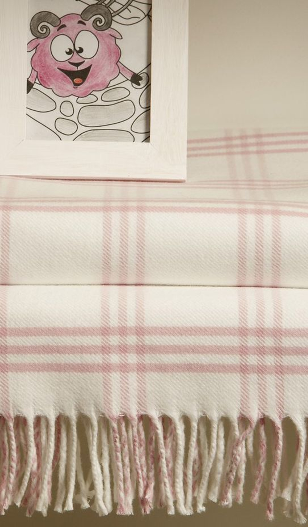 Плед детский 100х150 Luxberry Lux 519 розовый Португалия