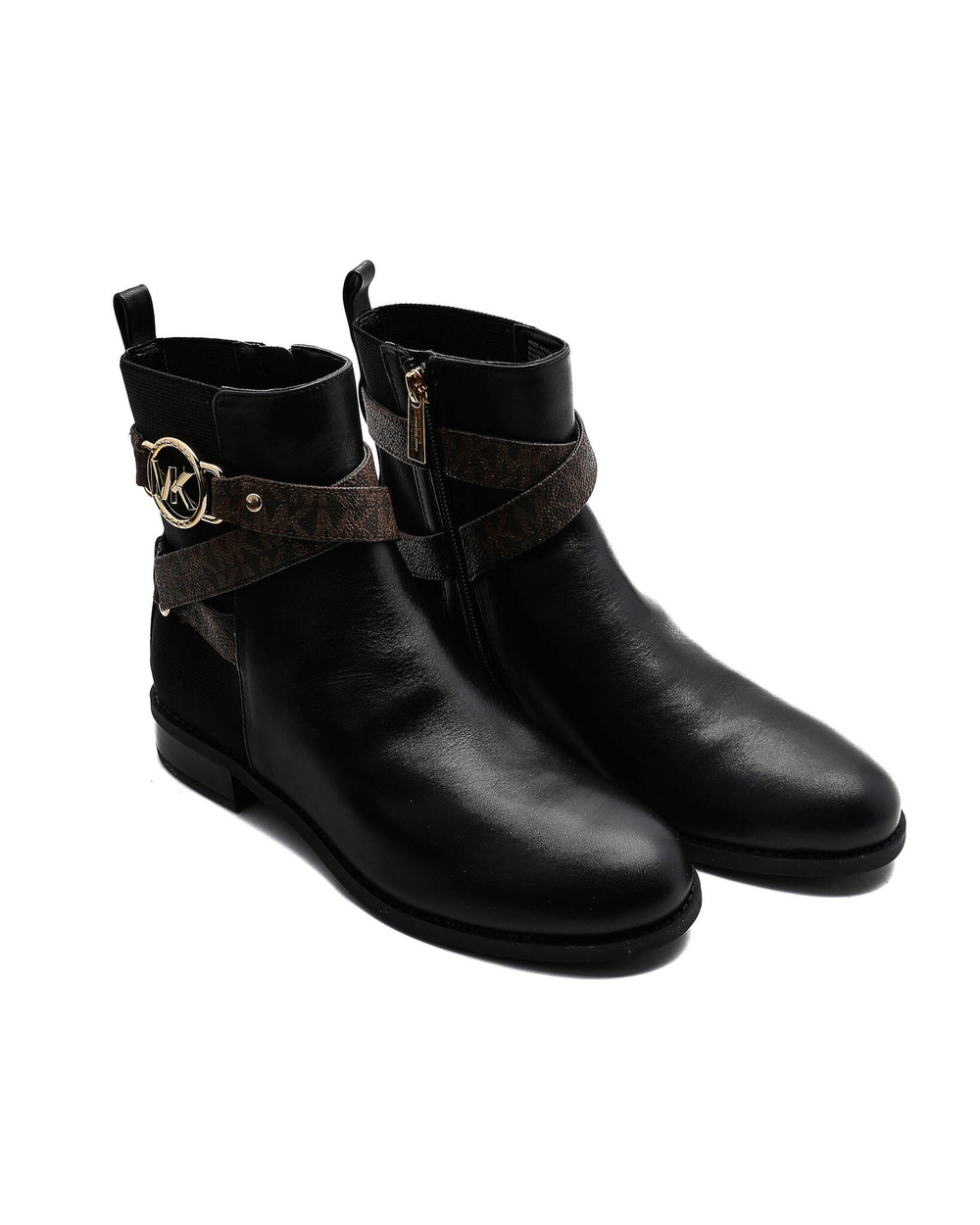 Кожаные ботильоны rory flat Michael Kors - черный(40F2ROFE5L)