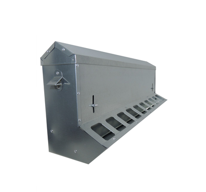 Кормушка бункерная односторонняя."Нет потерь 25" 10 яч